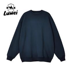 Premium Cut and Sew Oversized Blanket Crew Neck Heavyweight Felpa Essentials Vintage Sweatshirt Men Hoodies