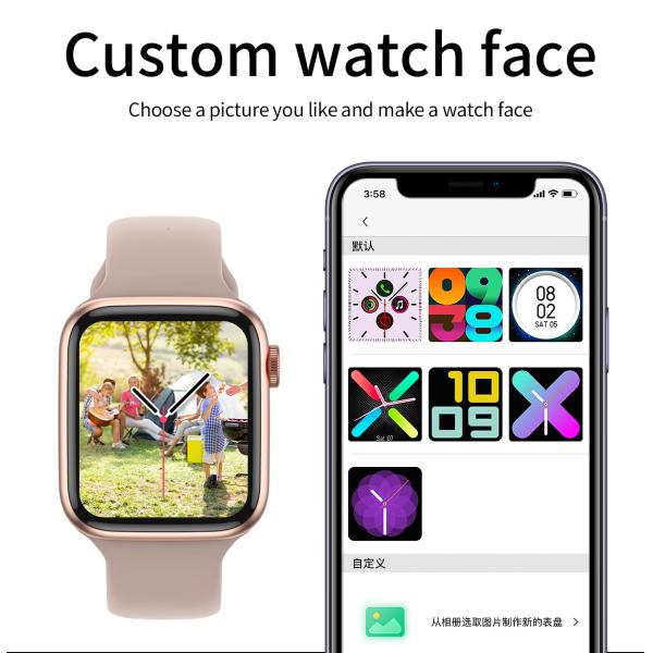 2021 AW9 умный экран дозора 1.75IPS 280 обнаружение температуры тела звонка батареи BLE mah умное