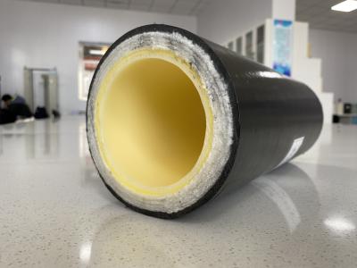 Tubulação composta flexível para transportar o gás
