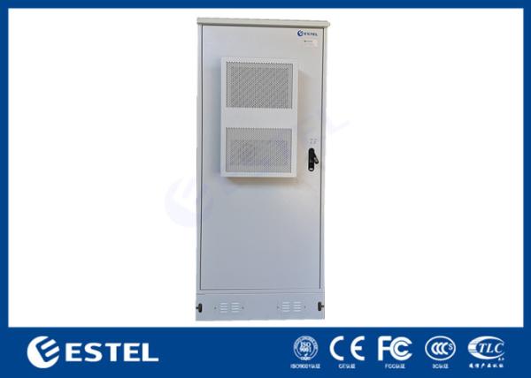 Sun Proof IP55 Outdoor Telecom Cabinet 42U Insulated Powder Coating