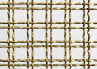 Double grillage serti par replis en laiton 5mm 4×8