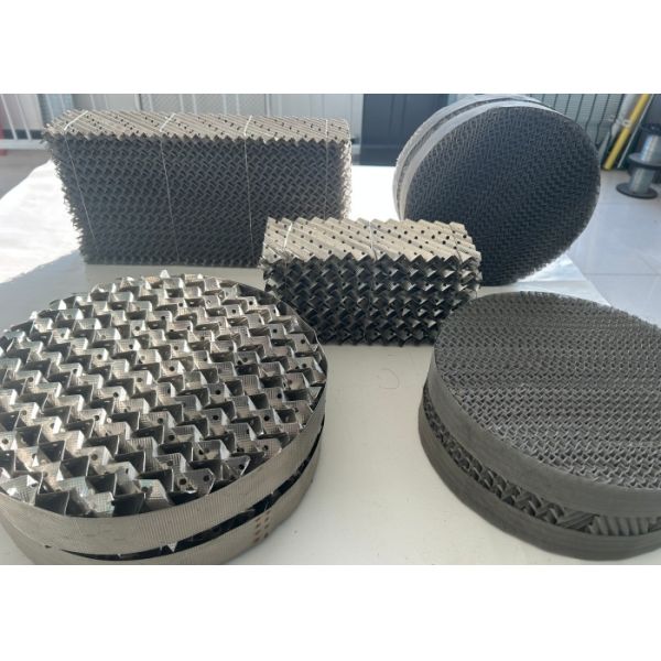 Corrugated Metal Structured Packing for Absorption & Scrubbing 500Y