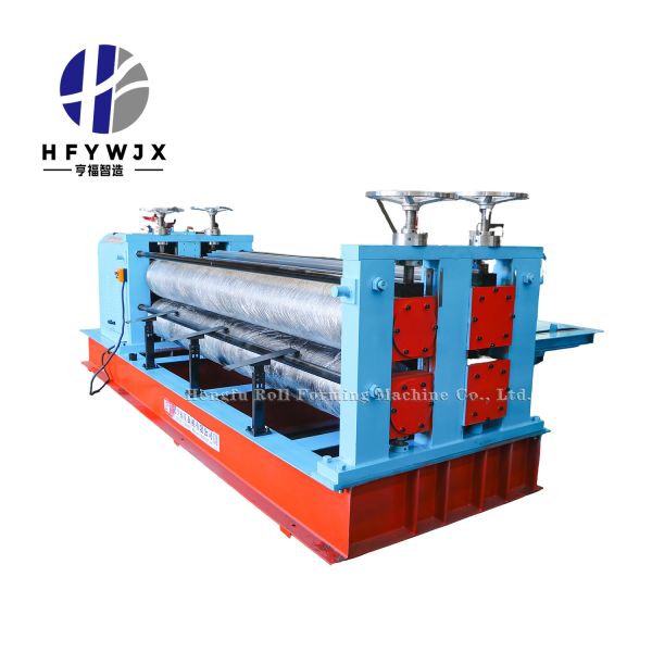 Horizontal Barrel Corrugated Roll Forming Equipment With PLC Control And 750mm-1250mm Rolling Width
