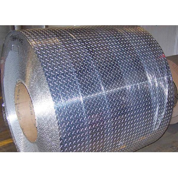 Anti Skid Aluminum Diamond Plate Stair Treads 1.0mm 6061 Aluminum Sheet For Elevators