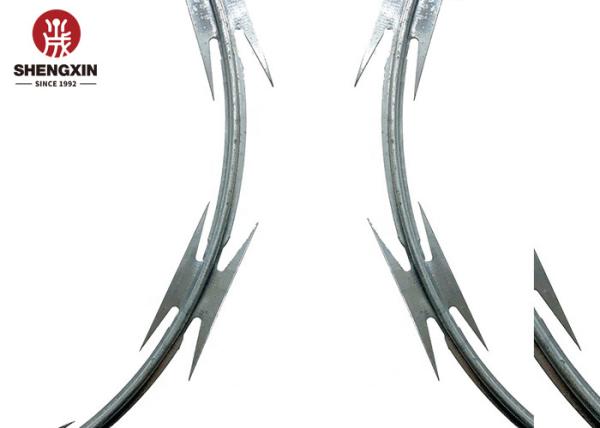 Razor Double Twisted Boundary Galvanized Barbed Wire Anti Rust