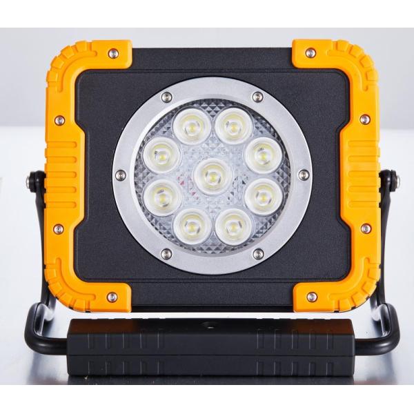 Portable Rechargeable LED Work Light 9 Pcs Outdoor Led Flood Lights With Power Bank Function