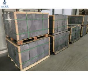 Blocs de graphite purifiés pour les électrodes positives