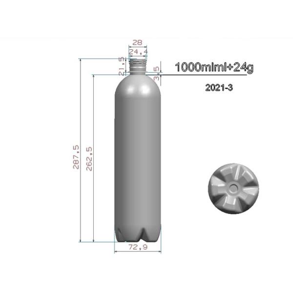 Машина для изготовления бутылок с минеральной водой из пластика для домашних животных с DELTA PLC