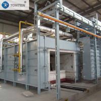 Forno automático de túneis cerâmicos para a sinterização de tijolos construído na encosta da montanha