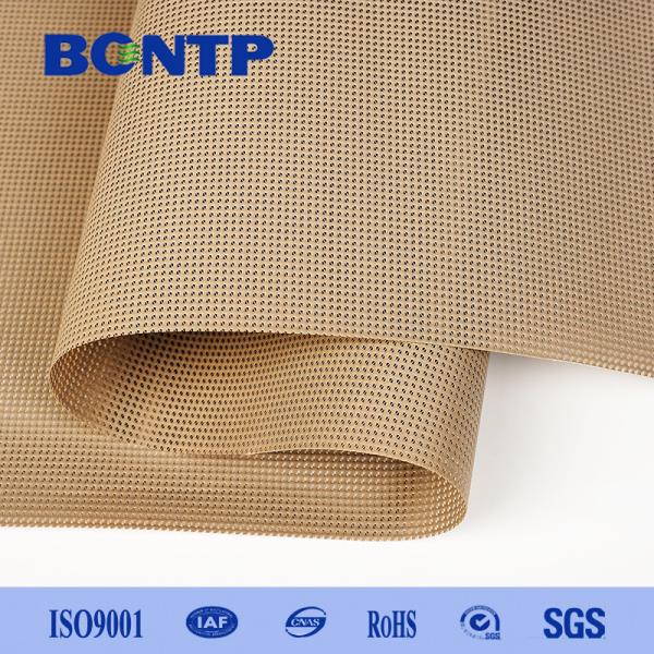 Vinyl Coated Woven Polyester PVC Mesh Fabric PVC Coated Mesh Fabric  1000D