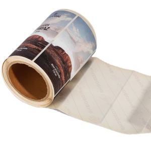 as etiquetas feitas sob encomenda da garrafa de cerveja 750ml rolam imprimindo o