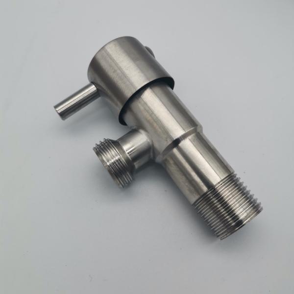 1/2 Angle Stop Valve Stainless Steel Angle Valve with Modern Design Style