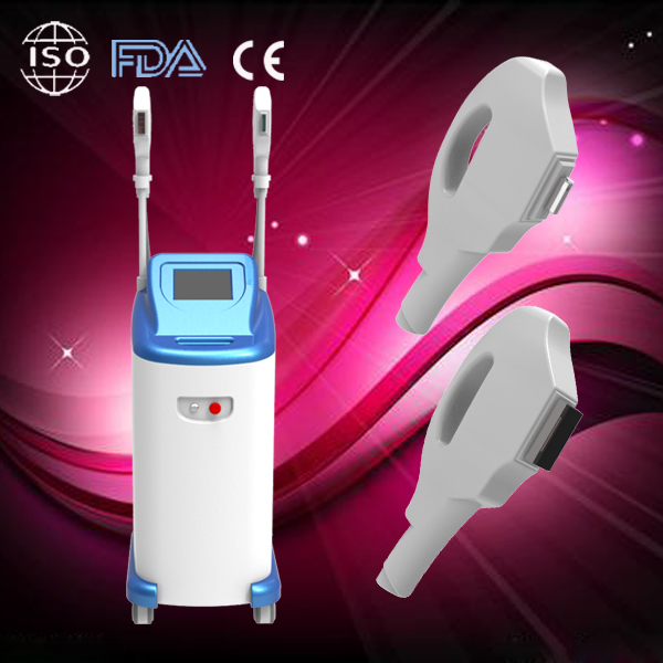 Hair removal in Motion IPL shr Hair Removal Machine Equipment 2 hands for clinic spa