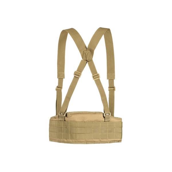 Cuerpo cruzado ajustable Molle Arnés de pecho chaleco cinturón de cinturón OEM / ODM aceptable