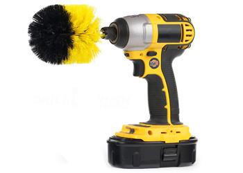Bathroom Drill Cleaning Brush Power Scrubber Brush Sets Electric Type