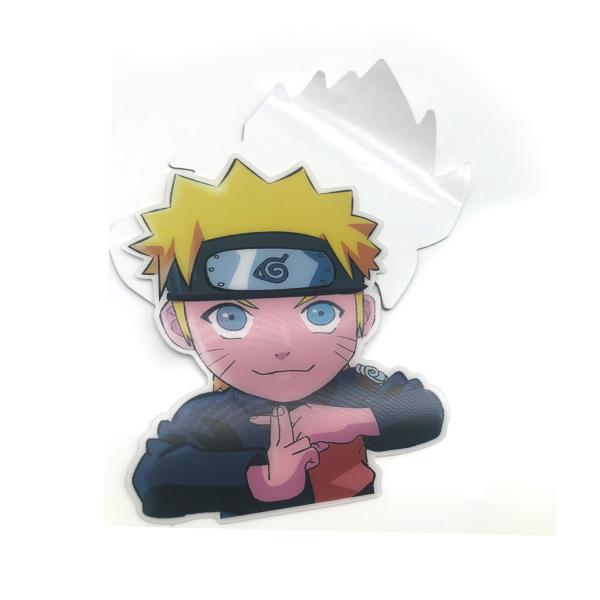 Водостойкие наклейки на заказ, меняющие флипсы, наклейки с движением, линзовые 3D-аниме, наклейки для автомобилей, ноутбуков и багажа