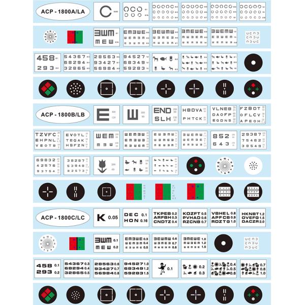 Auto Chart Projector Ophthalmology Equipment Visual Acuity Examination Apparatus