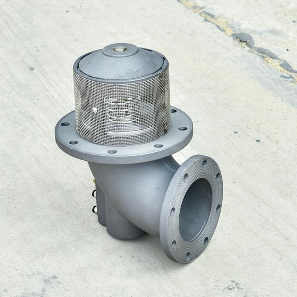 European Standard Aluminum Alloy 4 Inch Pneumatic Shut-off Valve for Max Pressure 0.6Mpa in Heavy Duty Applications