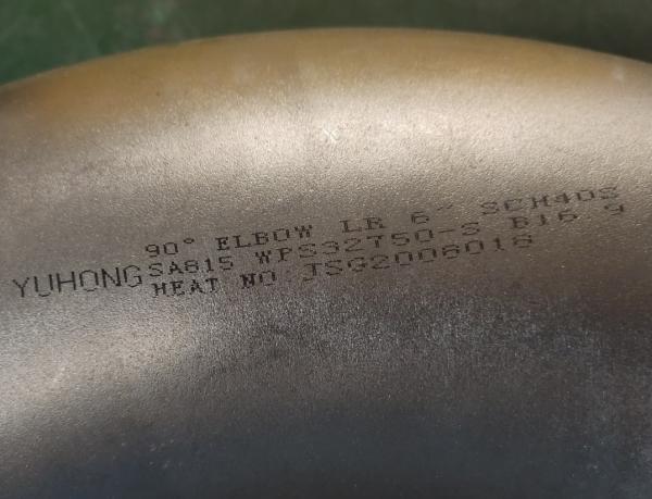 ASTM A815 WP-S 32750 ELBOW 45/90 DEG DUPLEX STEEL PIPE FITTINGS B16.9