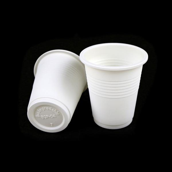 Non-toxic Biodegradable Cups PLA Cornstarch Plastic for Hot and Cold Drinks