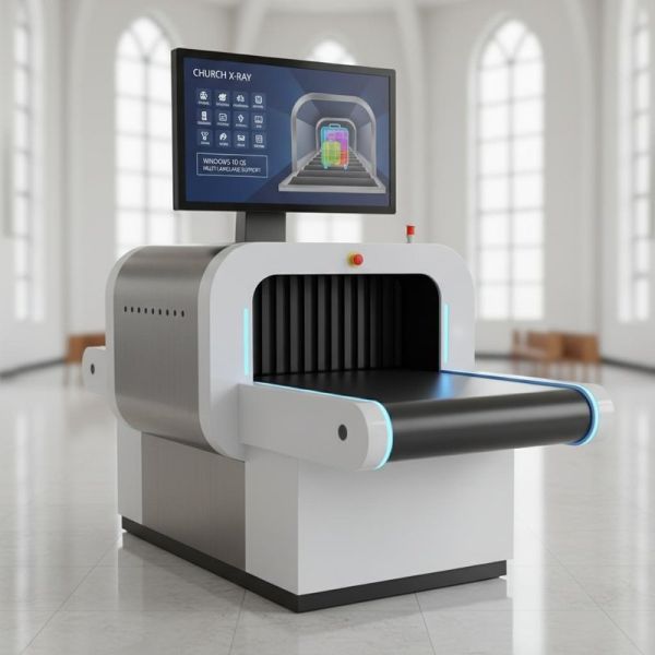 Church X Ray Baggage Scanner Featuring Multi language Support and Windows 10 Operation System Ideal for Security Checks