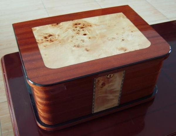 Glossy painting natural wood boxes, Jewellery box,Jewelry box, Jewel box