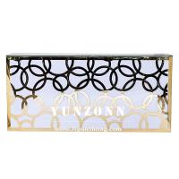 Rectangular Living Room Bar Shelf With Wheels Removable Durable Hotel Furniture