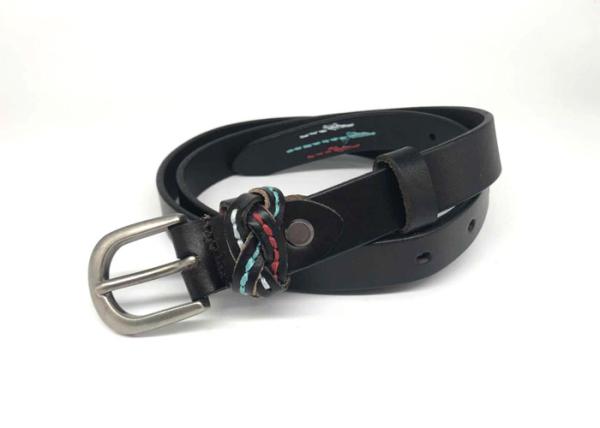 23mm Width Casual Jeans Women Genuine Leather Belt