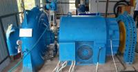 Cabeça de água 5m-500m Gerador de turbina hidráulica com aço e capacidade 200kw-20mw