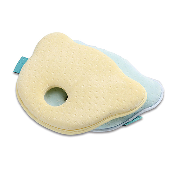 Newborn Infant baby head shape pillow Breathable Removable Washable Cotton