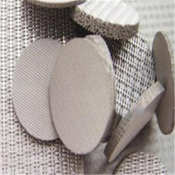 Reusable Stainless Steel Filter Discs , Stainless Steel Mesh Filter Discs