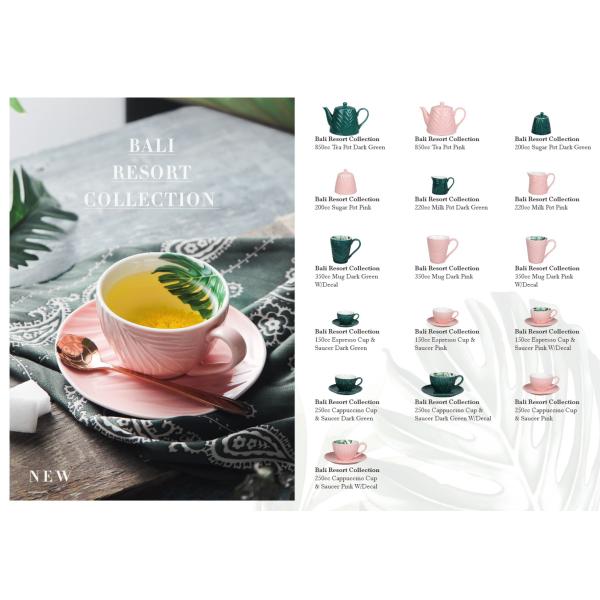 Lead Free SGS 850cc Porcelain Coffee Dinnerware Teapot