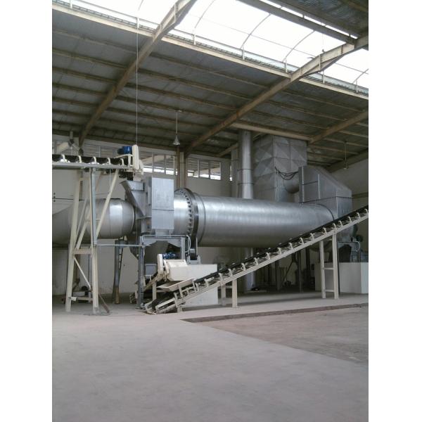 Large Capacity Rotary Dryer Machine For Mineral Powder ISO9001 Certification