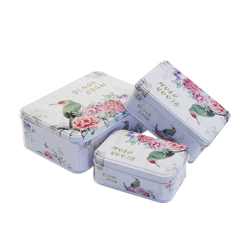 Коробка олова подарка черноты консервной банки 150ml 250ml Tinplate прямоугольная пустая косметическая