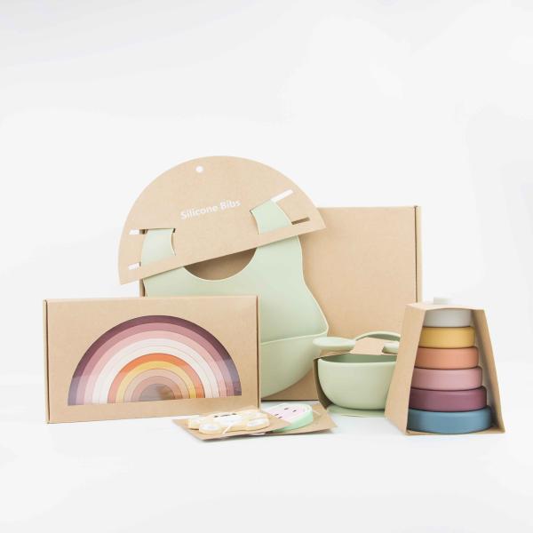 Младенец Teether силикона диаманта мультфильма, не токсические кольца прорезывания зубов силикона