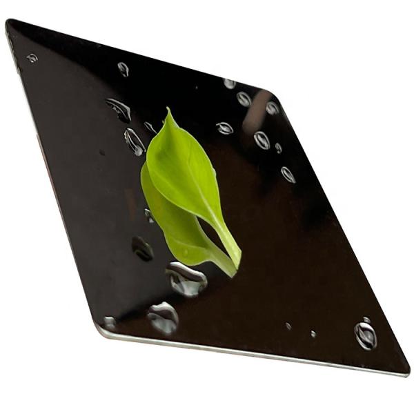 Black Titanium 8K PVD Coated Stainless Steel Sheet Corrosion Resistant