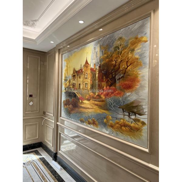 OEM Hand Painted Abstract Oil Painting on Canvas for Room Wall Art Decor