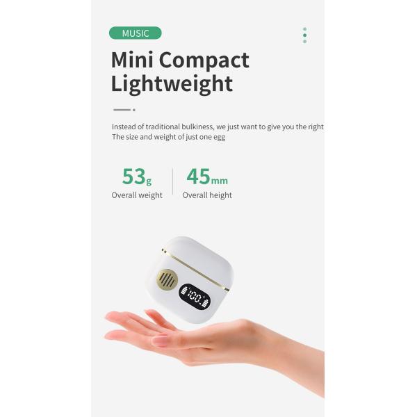 750 Hifi Sound Type C Earbud With Digital Display True Wireless Stereo Earphone Factory