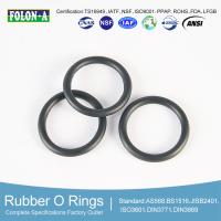 Performance FKM O Rings Segamentos resistentes ao óleo preto/verde/marrom com resistência à tração de 14 MPa