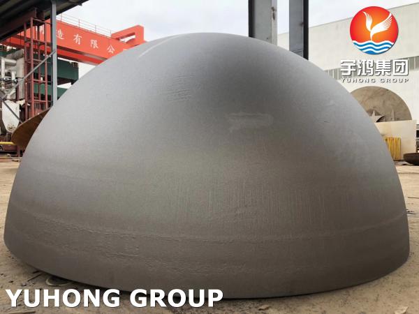 ASME SA516 Gr.70  Carbon Steel Heat Exchanger Head Customized Design