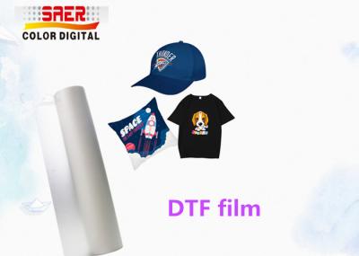 0.075mm Transparent DTF PET Film For Digital Inkjet Printer