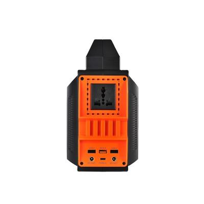 Énergie de stockage d'énergie de mini-centrale solaire portable avec interfaces USB/DC/TYPE-C/QC3.0