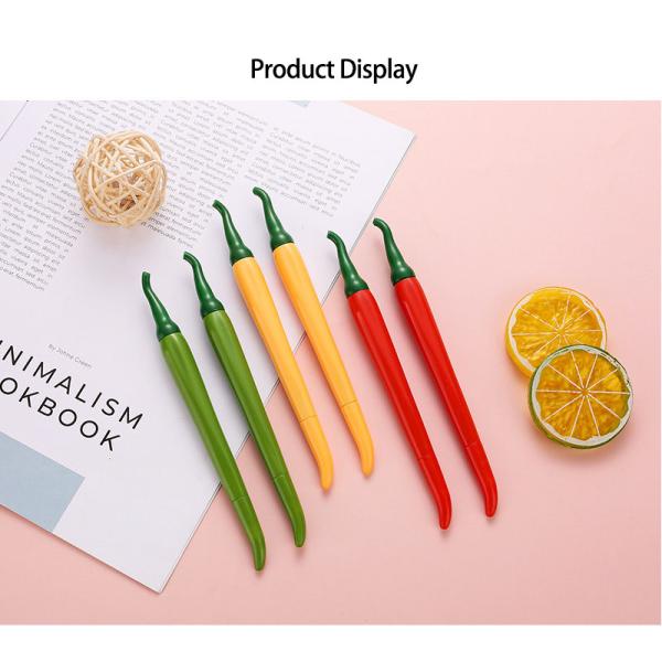 Créeur Papeterie stylo neutre Chili stylo cadeau 0,5 mm stylo gel pour enfants étudiant