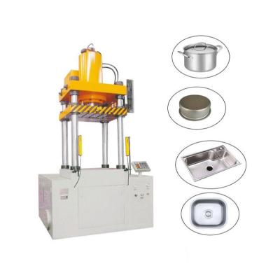 Máquina hidráulica de aço inoxidável da imprensa da tiragem profunda com sistema servo