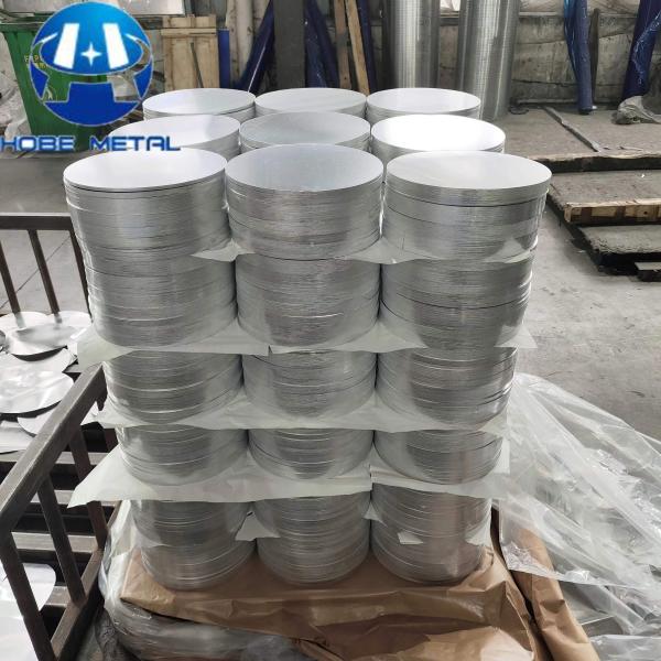 1050 1060 Bright Finish Aluminum Circle / Disc / Disk For Kitchenware / Road Signs / Cookware / Lighting