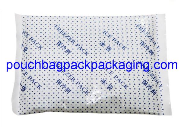 Gel Ice Pack, plastic ice pack for thermal bag, printed cool bag pack