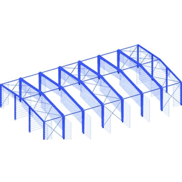 Prefabricated Steel Structure Warehouse Workshop Metal Structure Building Office Building Steel Structure Warehouse Design