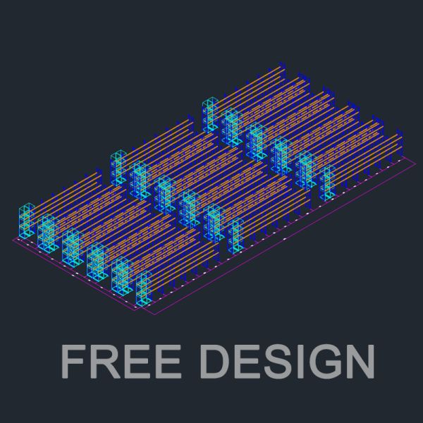 Industrial pallet racking, heavy-duty steel warehouse shelving – a durable storage solution for maximum efficiency