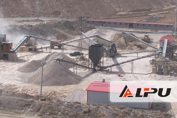 Stationary Stone Crushing Plant for Ore Crushing / Screening