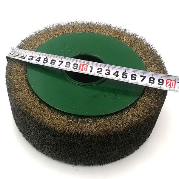 Ролик цилиндра 8 дюймов промышленный чистит материал щеткой стального провода для удаления ржавчины